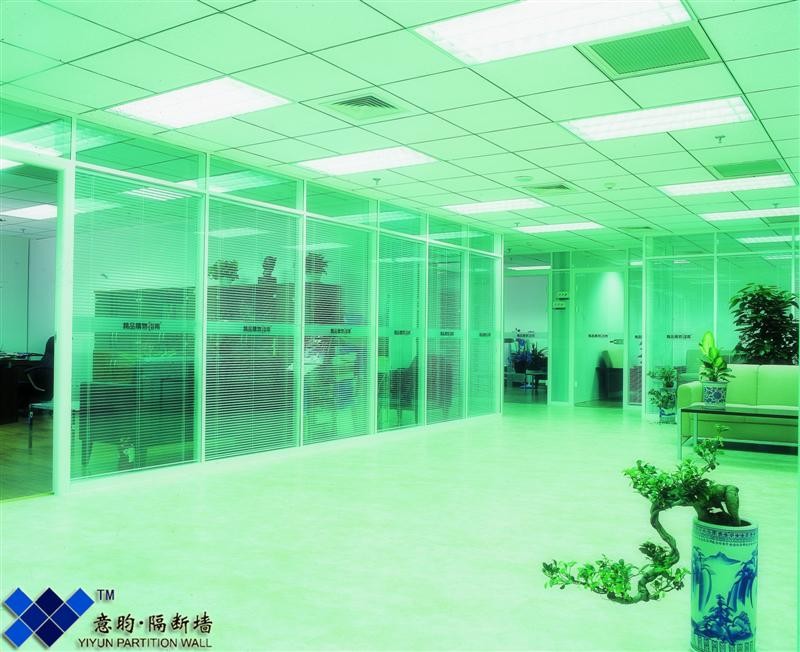 供应重庆双层玻璃隔断内置百叶